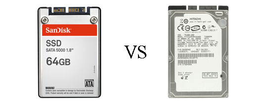 Solid state vs hard drive